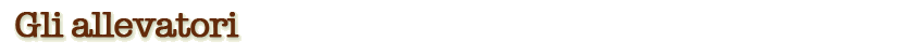 gli allevatori
