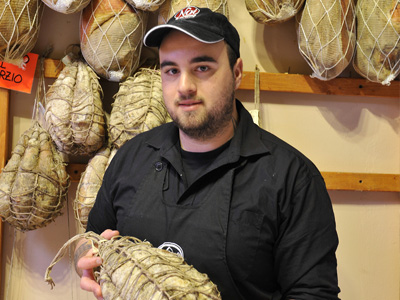 interno del negozio Al Borgo