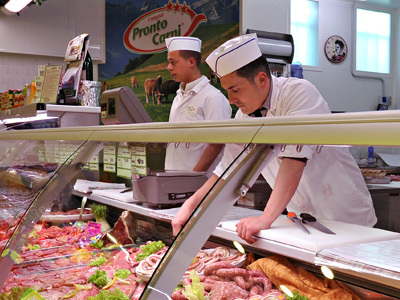 interno del negozio Baccanelli