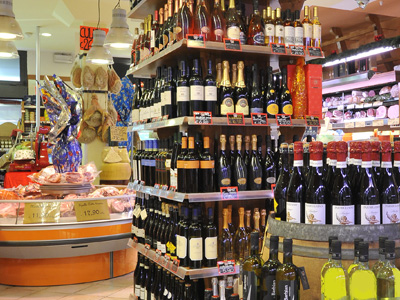 interno del negozio Baccanelli