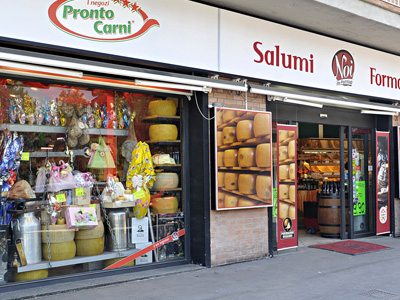 interno del negozio Baccanelli