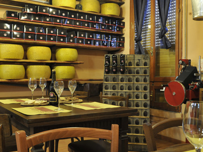 interno del negozio Noi daParma di Coduro