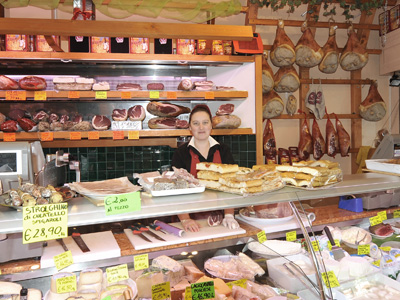 interno del negozio Noi daParma di Traversetolo